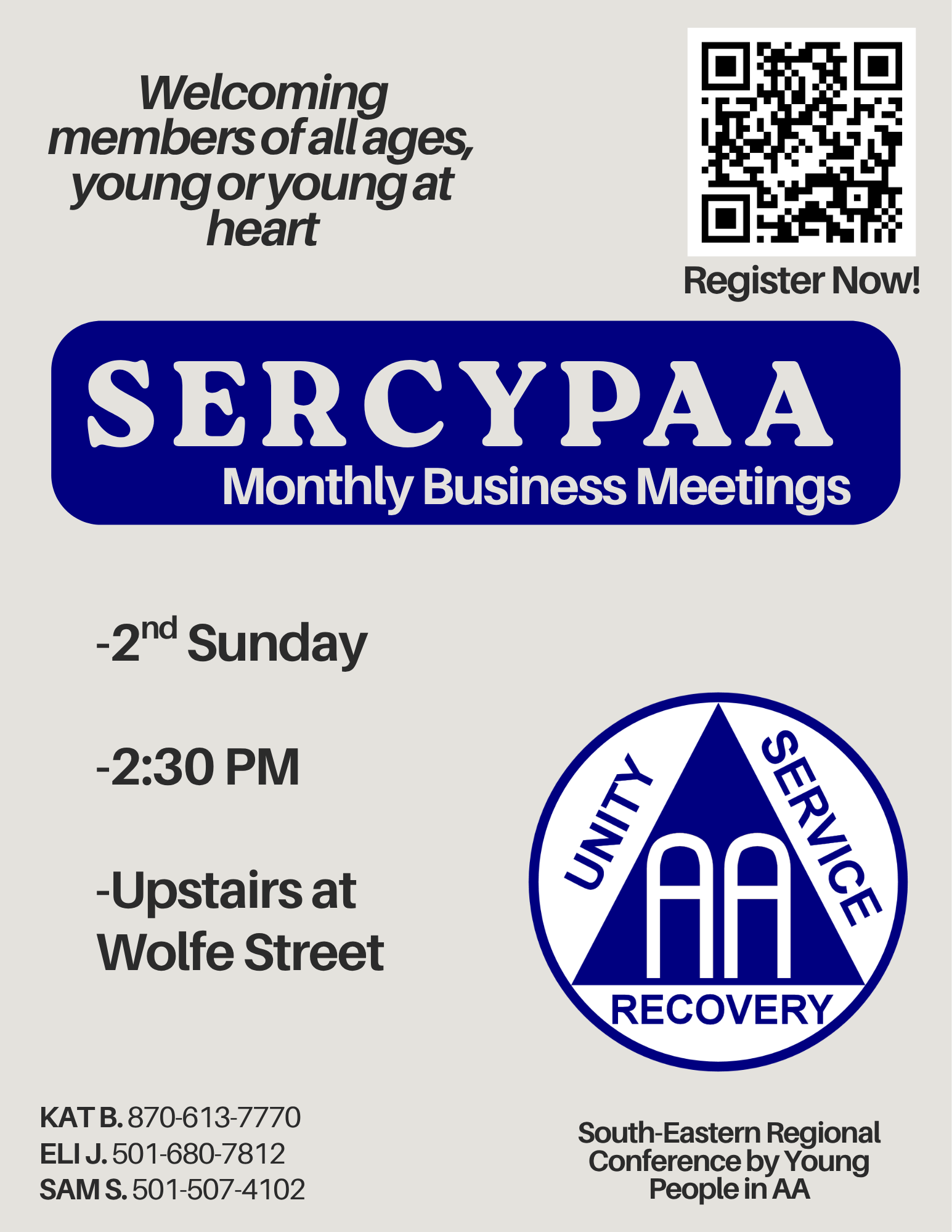 Flyer for Business Meeting
